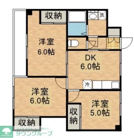 メゾン幸すすき野の物件間取画像